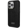 Audi Synthetic Leather MagSafe Hard Case, skirta Apple iPhone 14 Pro Max 6.7 inch, juoda