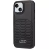 Audi Synthetic Leather MagSafe Hard Case for iPhone 15 Plus / 14 Plus 6.7 inch - Black