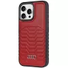 Audi Synthetic Leather MagSafe Hard Case, skirta Apple iPhone 15 Pro 6.1 inch raudona