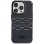 AUDI IML MagSafe Case, skirta iPhone 14 Pro 6.1, juoda, kietas apvalkalas AU-IMLMIP14P-A6/D3-BK