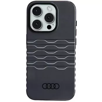 Audi IML MagSafe Case iPhone 15 Pro 6.1 Black Hardcase