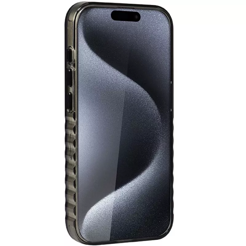 Audi IML MagSafe Dėklas, skirtas iPhone 15 Pro Max 6,7 inch Juodas, Kietas Dėklas