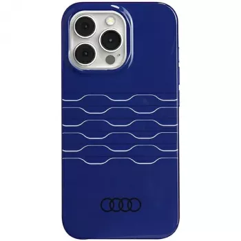 Audi IML MagSafe Dėklas, skirtas iPhone 13 Pro / 13 6.1 inch Navy Blue Hardcase