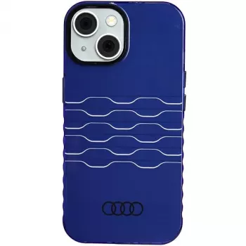 Audi IML MagSafe Case, skirta iPhone 15 / 14 / 13 6.1 inch, Navy Blue, kietas dėklas
