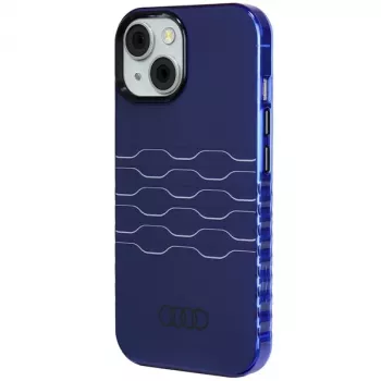 Audi IML MagSafe Case, skirta iPhone 15 / 14 / 13 6.1 inch, Navy Blue, kietas dėklas