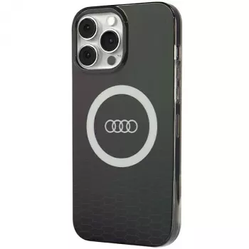 Audi IML Big Logo MagSafe Case, iPhone 13 Pro / 13 6,1 inch, juodas, kietas dėklas
