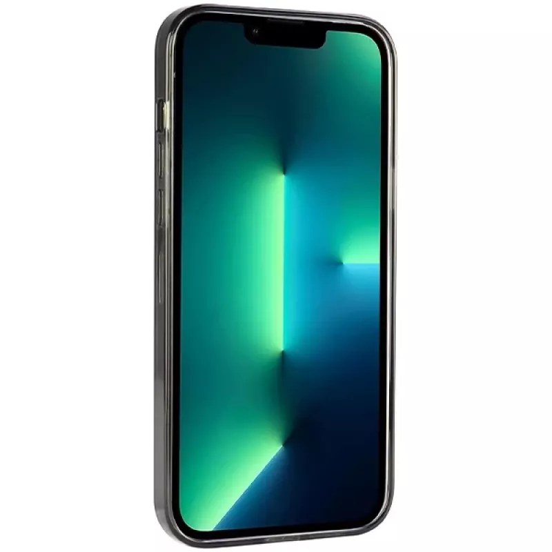 Audi IML Big Logo MagSafe Dėklas iPhone 13 Pro Max 6.7 Juodas Kietasis Dėklas
