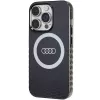 Audi IML Big Logo MagSafe Case, skirta iPhone 14 Pro 6.1 inch juoda, kietas dėklas