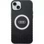 Audi IML Big Logo MagSafe Case for iPhone 15 Plus / 14 Plus 6.7 inch Black Hard Case