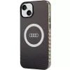 Audi IML Big Logo MagSafe Case for iPhone 15 Plus / 14 Plus 6.7 inch Black Hard Case