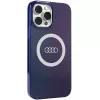 Audi IML Big Logo MagSafe Dėklas, iPhone 13 Pro Max 6.7 inch, Navy Blue, Kietas Dėklas AU-IMLMIP13PM-Q5/D2-BE