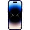 Audi IML Big Logo MagSafe Case, iPhone 14 Pro Max 6,7 inch, Navy Blue, Hardcase