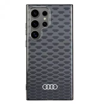 Audi IML Stitching Pattern MagSafe Case, Samsung Galaxy S24 Ultra S928, Black, Hard Case AU-IMLMS24U-Q5/D3-BK