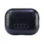 Audi Leather Big Logo AirPods Pro 2 Dangtelis Juodas AU-APP2-GT/D3-BK