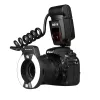 Meike MK-14EXT-C Makro žiedo blykstė, skirta Canon E-TTL/E-TTL II