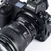 MEIKE MK-EFTZ-B Adapteris Nikon Z prie Canon EF/EF-S objektyvų su AF ir vaizdo stabilizavimu