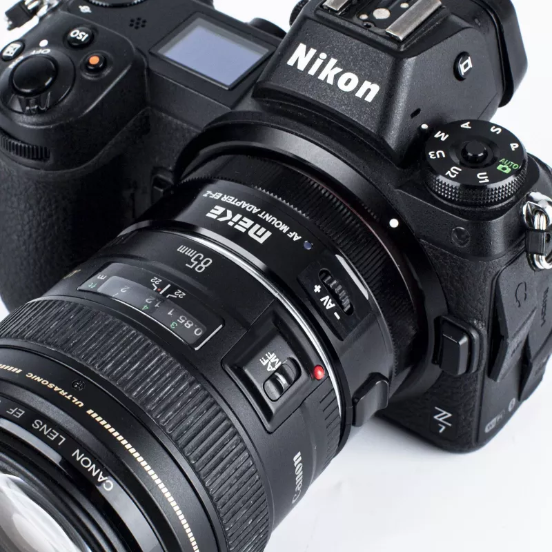 MEIKE MK-EFTZ-B Adapteris Nikon Z prie Canon EF/EF-S objektyvų su AF ir vaizdo stabilizavimu