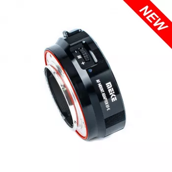 Meike MK-EFTE-B objektyvo tvirtinimo adapteris Canon EF/EF-S į Sony E su automatiniu fokusavimu