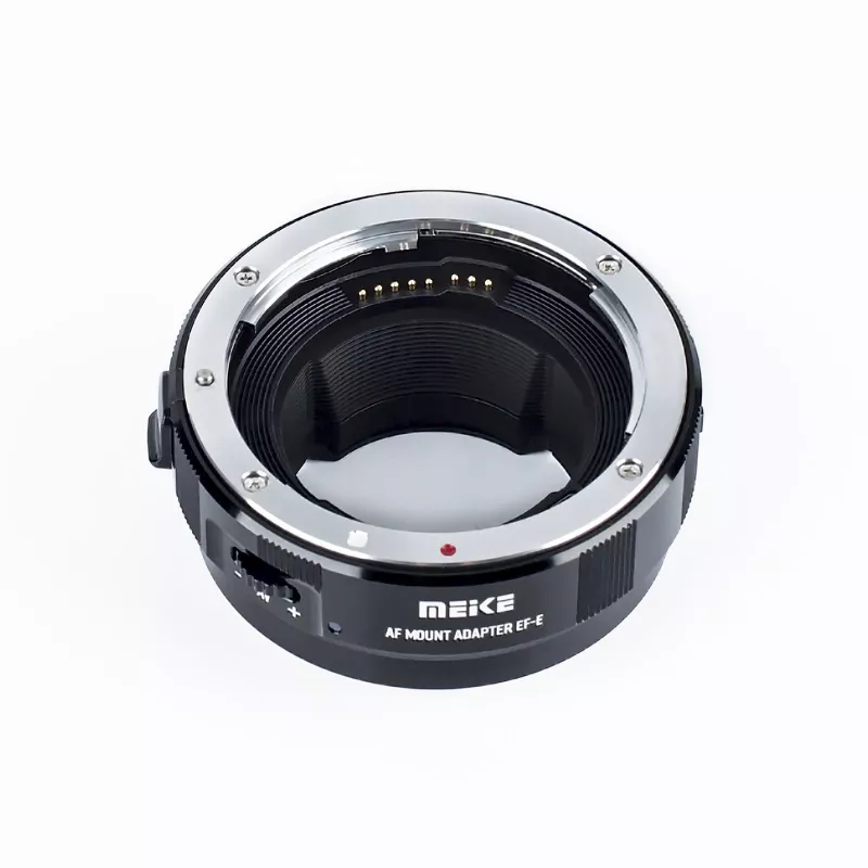 Meike MK-EFTE-B objektyvo tvirtinimo adapteris Canon EF/EF-S į Sony E su automatiniu fokusavimu