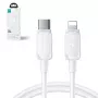 Joyroom S-CL020A14 USB-C to Lightning kabelis 20W 480Mbps 1,2m baltas