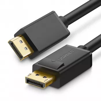 UGREEN DisplayPort į DisplayPort laidas DP102, 4K, 3D, 5 m, juodas