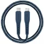ENERGEA Nyloflex USB-C į Lightning laidas, MFi sertifikuotas, 1,5 m, mėlynas
