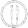 ENERGEA Nyloflex USB-C į Lightning laidas 1,5 m baltas (MFI sertifikuotas)