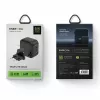 ENERGEA Travelite GAN66 66W GaN USB-C Įkroviklis 2C1A Juodas US+EU