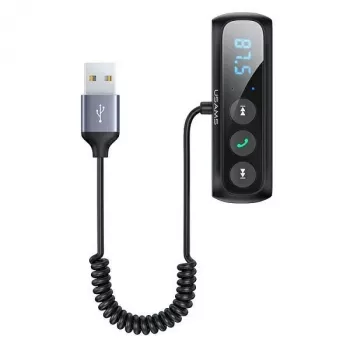 USAMS USB-C Hub 3x USB 3.0 + HDMI + USB-C PD 100W, Juoda