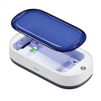 USAMS UV-C Sterilizer su belaidžiu įkrovikliu 15W Baltas ZB151XDH01 (US-ZB151)