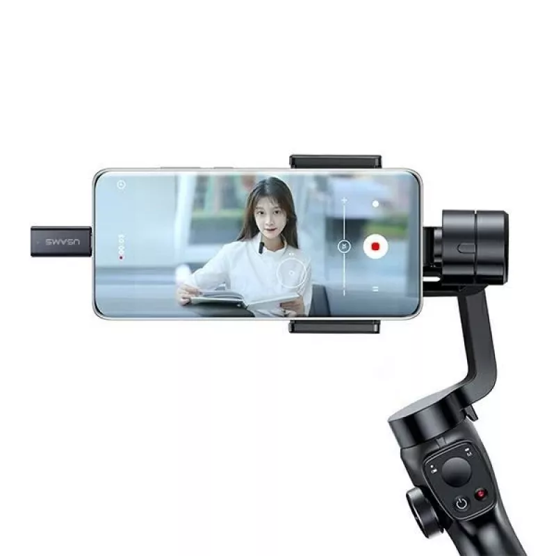 USAMS Belaidis lavalier mikrofonas ENC 2.4GHz USB-C ZB243MKF01 (US-ZB243)