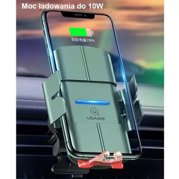 USAMS US-CD133 belaidžio įkrovimo powerbank 10W 10000mAh juodas