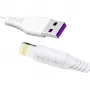 Dudao L2L USB-A į Lightning laidas 1 m baltas