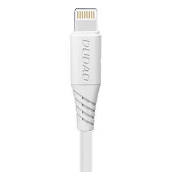 Dudao L2L USB-A į Lightning laidas 1 m baltas