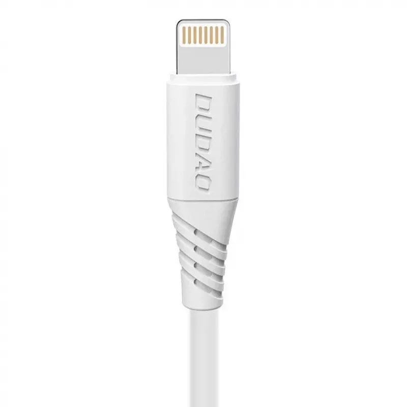 Dudao L2L USB-A į Lightning laidas 1 m baltas