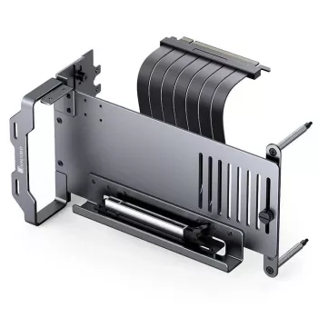 Jonsbo A50 Vertikalaus GPU montavimo rinkinys, PCIe 5.0 lankstus kabelis 175 mm, pilkas (A50 GRAY)