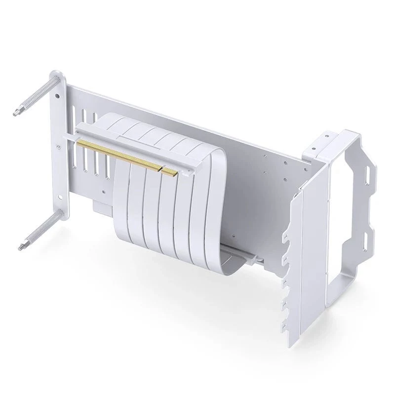Jonsbo A50 Vertikalus GPU laikiklio rinkinys, PCIe 5.0 lankstus kabelis 175 mm - Baltas