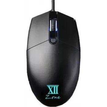 REMAX XII-V3500 Gaming Mouse su 7 spalvų kaita, juoda, laidinis USB optinis, 6 mygtukai, 800-2400 DPI