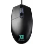 REMAX XII-V3500 Gaming Mouse su 7 spalvų kaita, juoda, laidinis USB optinis, 6 mygtukai, 800-2400 DPI