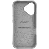 Nimmy Glasses Cool Cat MagSafe Dėklas, skirtas iPhone 16, Pilka