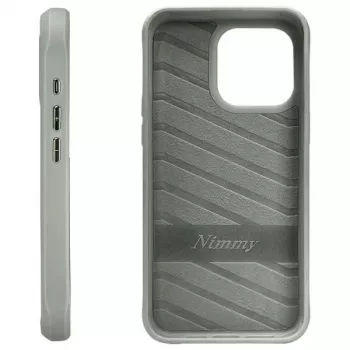 Nimmy Dėklas, skirtas iPhone 15 Pro Max 6,7 inch Pilka Glasses Cool Cat