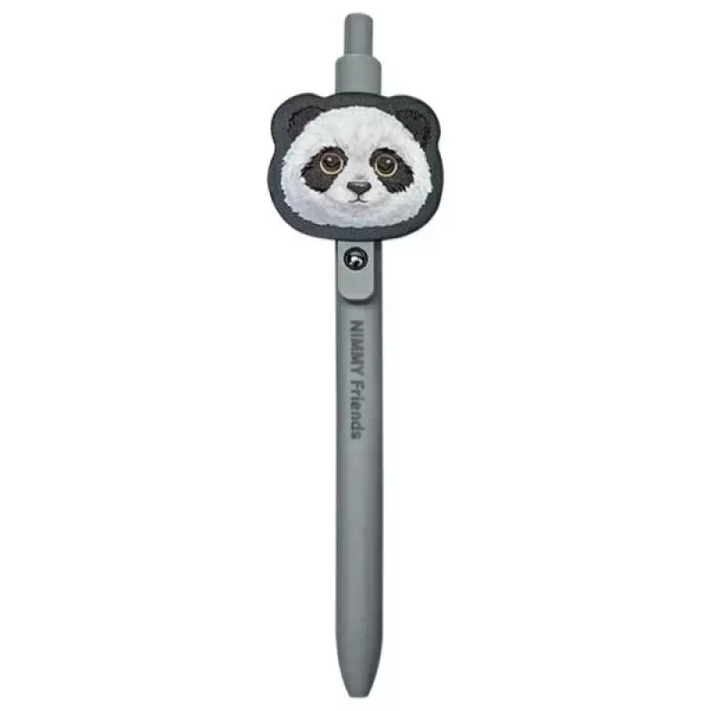 Nimmy 2-in-1 Notebook & Pen Set Black Big Eyed Pet 2.0 Panda