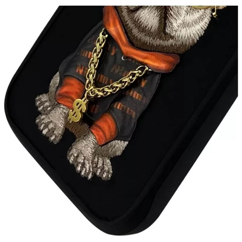 Nimmy Dėklas, skirtas iPhone 16 Pro Max 6.9 inch Juodas Glasses Cool Dog