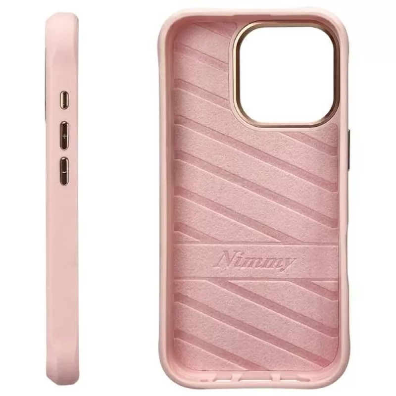 Nimmy Dėklas, skirtas iPhone 16 Pro 6,3 inch Pink Glasses Cool Cat