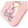 Nimmy Dėklas, skirtas iPhone 16 Pro 6,3 inch Pink Glasses Cool Cat
