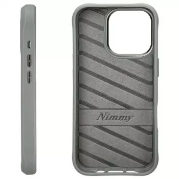 Nimmy Protective Case, skirta Apple iPhone 16 Pro 6.3 inch, pilka, Glasses Cool Cat