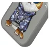 Nimmy Protective Case for Apple iPhone 16 Pro Max 6.9 inch Gray Glasses Cool Cat Graphic