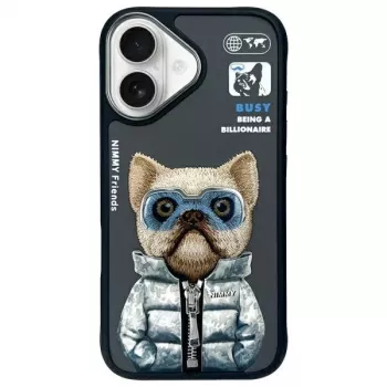 Nimmy Cool&Cute 2.0 Dog Protective Case, Apple iPhone 16 6.1 inch juoda