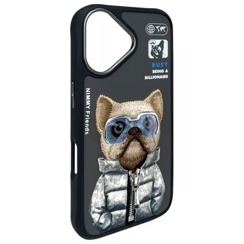 Nimmy Cool&Cute 2.0 Dog Protective Case, Apple iPhone 16 6.1 inch juoda
