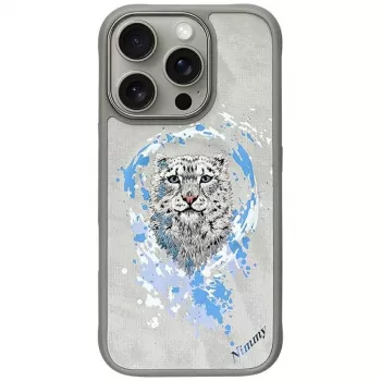 Nimmy Pantera MagSafe Case for iPhone 16 Pro Light Grey